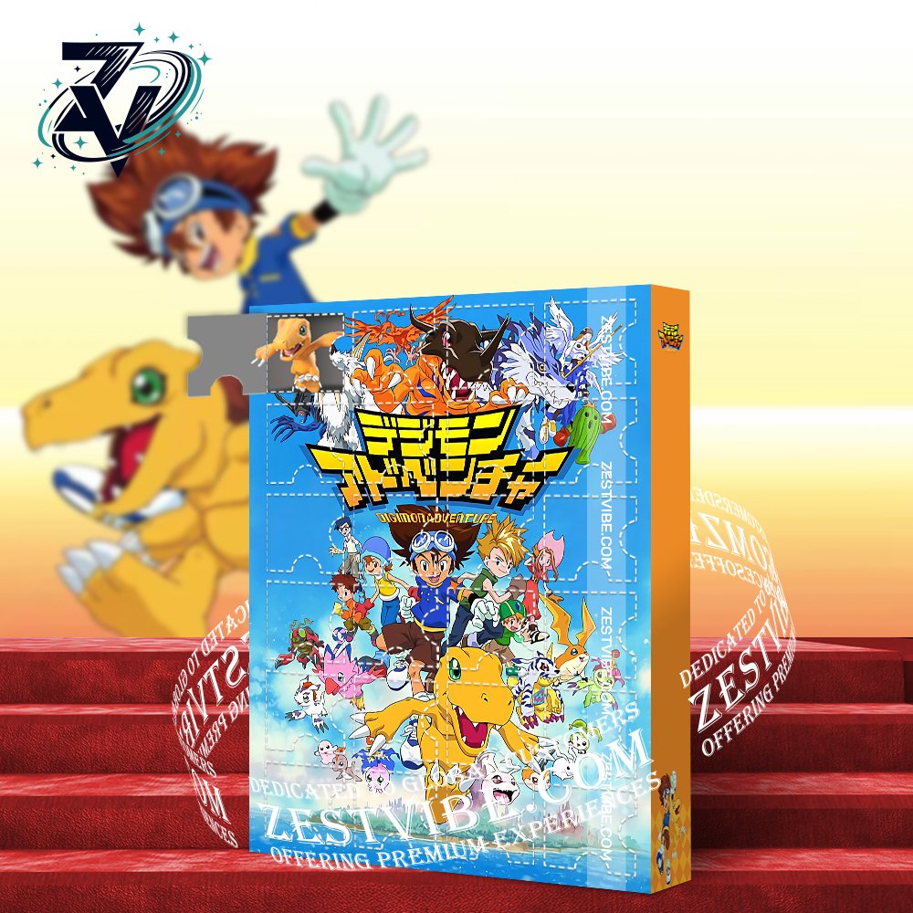 The 2025 new - style Digimon Advent Calendar Christmas blind box - Image 3