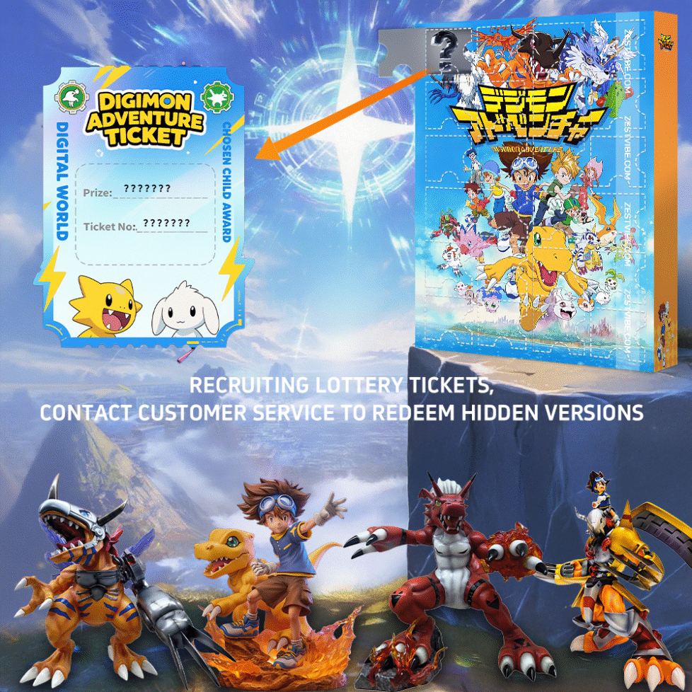 The 2025 new - style Digimon Advent Calendar Christmas blind box