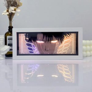 3D LED Box Light - Attack On Titan-Levi