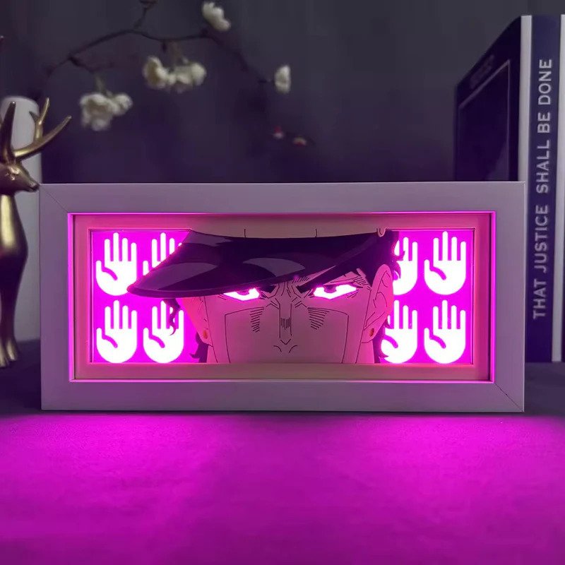 3D LED Box Light - JoJo's Bizarre Adventure-Jotaro - Image 4