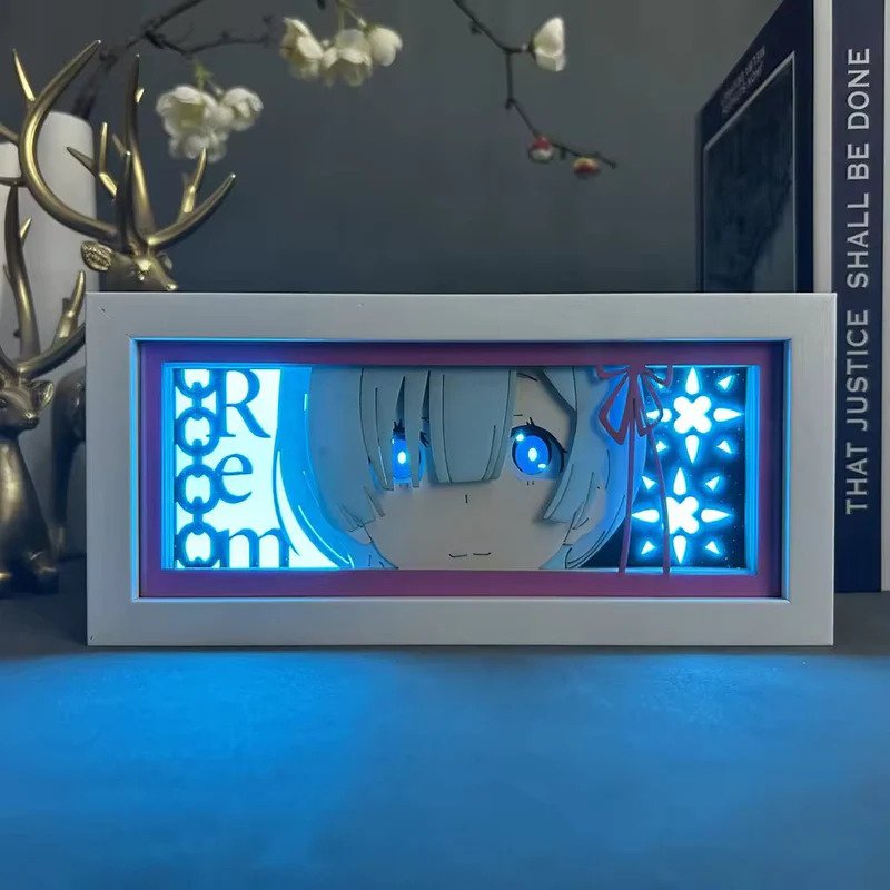 3D LED Box Light - ReZero World Guide-Rem - Image 4