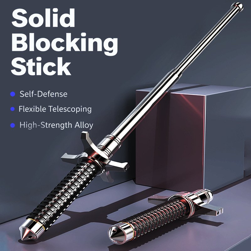 Alloy steel self - defense telescopic bat