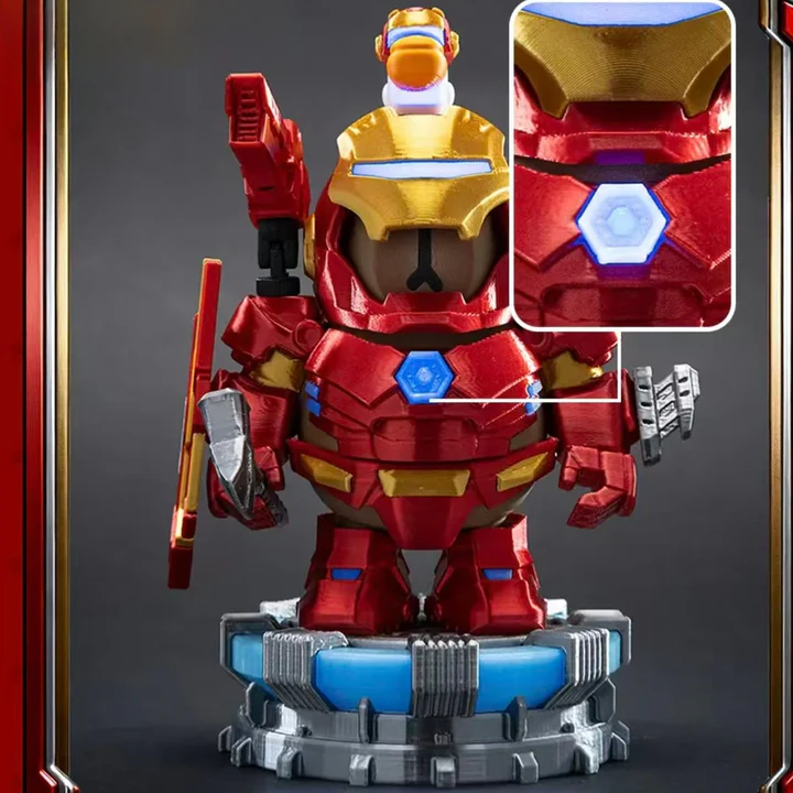 3D Printing Ironbara Magnetic Equipment Toy Set - Image 5