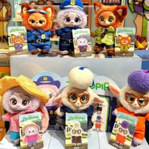Zootopia Plush Blind Box Keychains