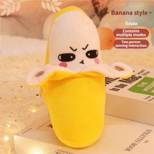 Wdhugt Yellow Sensor Piano Plush Toy