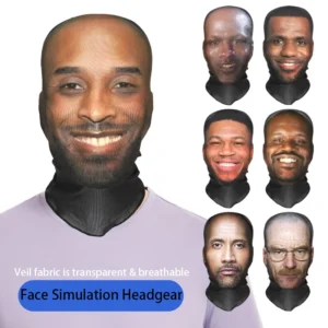 🔥Last Day 49% OFF-3D Spoof Face Simulation Headgear