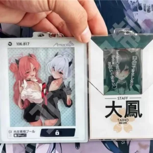 Daci C106 Blue Archive Kira Slide Acrylic Keychain ✨