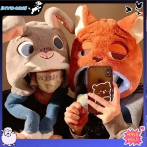 Zootopia Nick and Judy Plush Hat