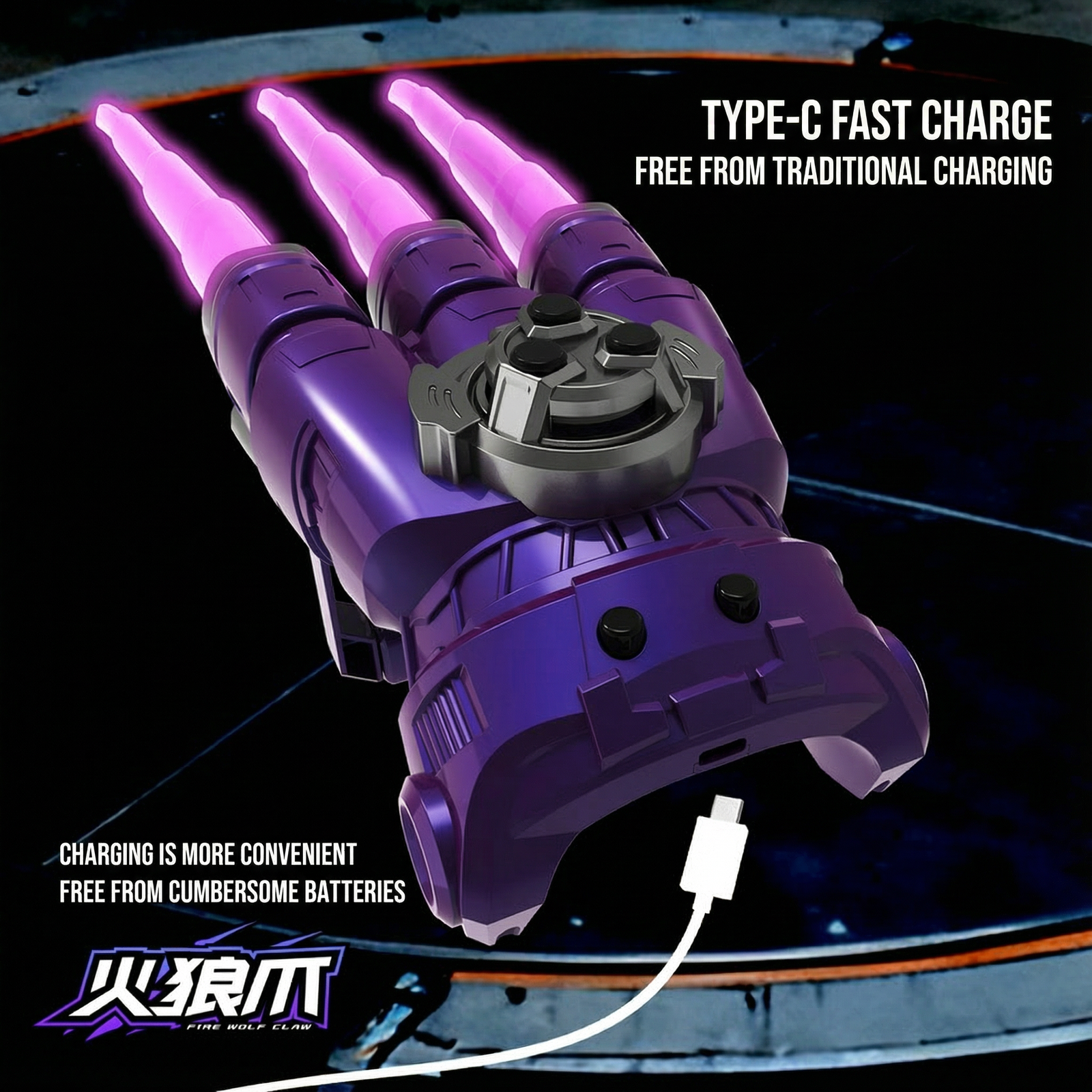 Scalable Glowing Sound - effect Wolf Claw - Image 3