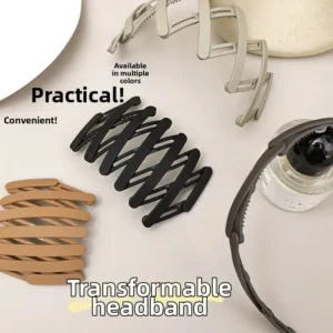 Scalable folding hair hoop