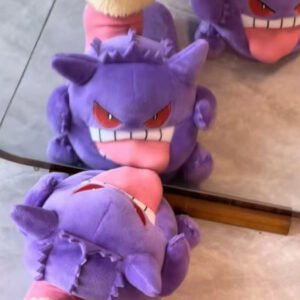 Gengar Funny Plush Slippers