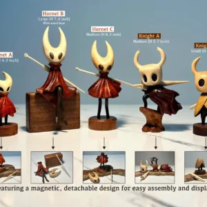 Hollow Knight small wooden carving series ornaments