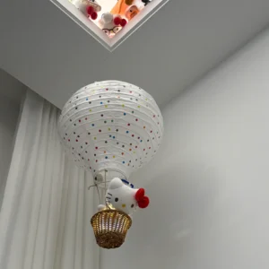HelloKT Cat hot air balloon night light